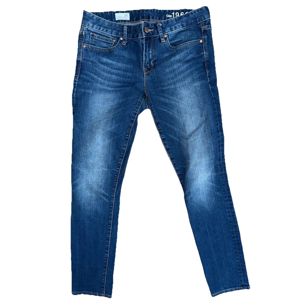 Gap 1969 Womens Size 28R Always Skinny Blue Denim Jeans